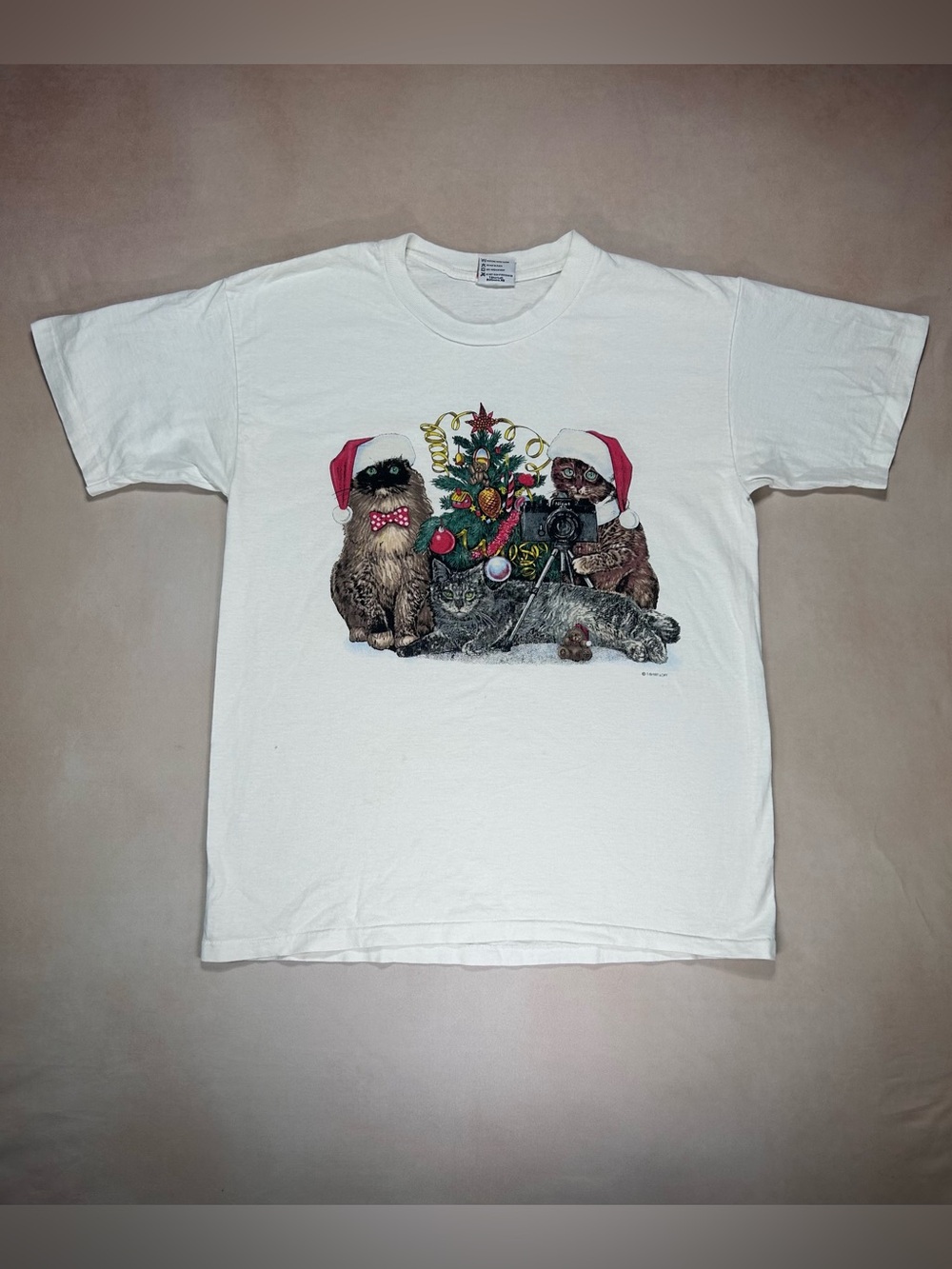 Cat kitten christmas shirt